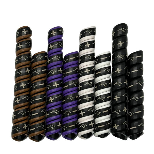 Our 4-pair + and - pack in brown, purple, white and black make it easy to identify hoses for rear remote hydraulic outlets on tractors like Fendt and Claas.