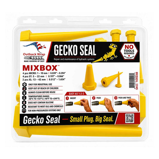 Gecko Seal Hydraulic Plugs