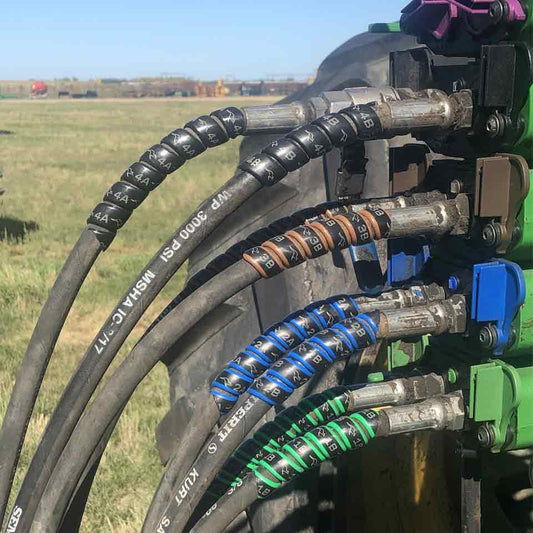 Outback Wrap Hydraulic Hose Markers 4-Pair (Remotes 1-4)