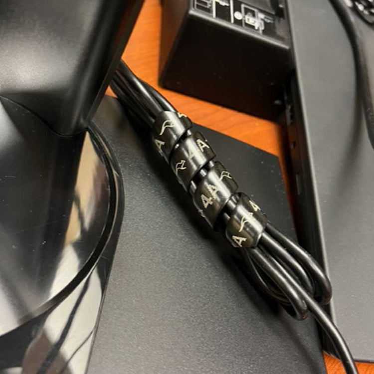 Organize cables, cords and wires