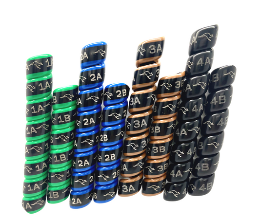 Outback Wrap Hydraulic Hose Markers 4-Pair (Remotes 1-4)