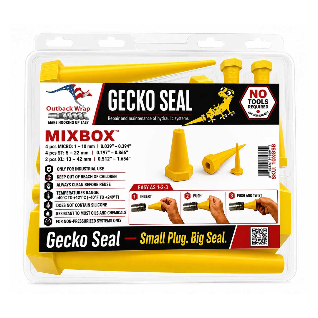 Gecko Seal Hydraulic Plugs