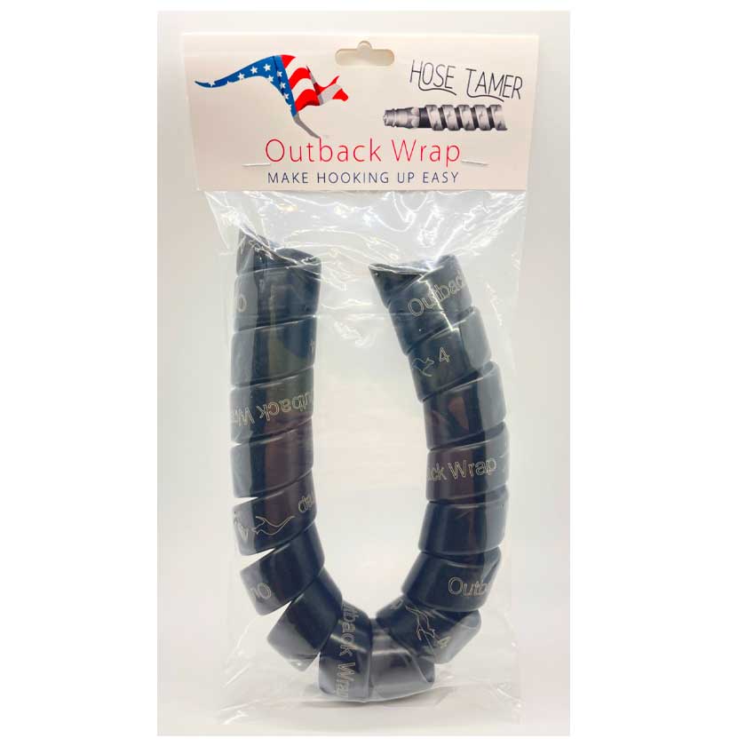 Outback Wrap Black hose tamer